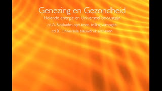 CD Genezing en Gezondheid Introductie A [upl. by Niatirb]