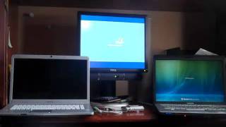 windows 7 vs windows vista vs windows xp shut down test [upl. by Dnomse974]