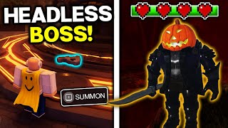 HEADLESS HORSEMAN BOSSFIGHT  Roblox Haunt Event [upl. by Yahsram]