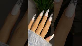 Lace nails👩‍🎨 art lace paint nailart [upl. by Latsyrk452]