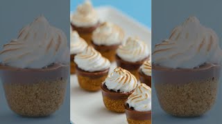 The Perfect Smores Pie Bites 🤤 [upl. by Nie]