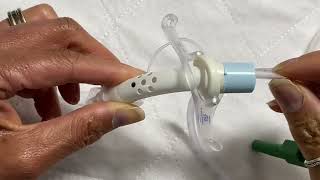 Tracoe tracheostomy tube w inner cannula [upl. by Gaskins]