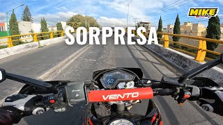 PRUEBA DE MANEJO EN CIUDAD VENTO CROSSMAX 300 PRO [upl. by Rosenthal]