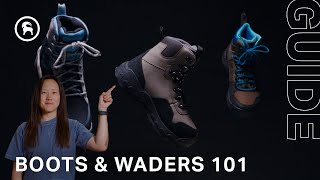 How to Choose Fly Fishing Boots and Waders [upl. by Mllly518]