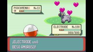 POKEMON EMERALD  ELECTRODE  BESO AMOROSO  LOVELY KISS [upl. by Calvin]