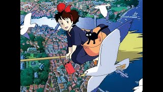 Kikis Delivery Service  A town with an ocean view 1 hour [upl. by Adalheid166]