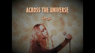 Fiona Apple  Across The Universe  Arabic subtitles with lyrics مترجمة [upl. by Ona]