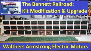 Kit Modification Series Walthers Armstrong Electric Motors [upl. by Eilsehc]