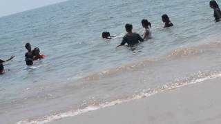 Swimming at Gokarna Beach  Escape2Explore [upl. by Ardnekal]