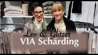 Leo amp Glitzer im VIA  Modekanal Silvia Auzinger [upl. by Zoha153]