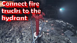 Chernobyl Liquidator Guide  Connect fire trucks to the hydrant [upl. by Chaiken]