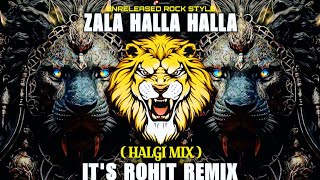 zala Halla Halla Halgi Mix Dj Song  Marathi Song Nocho Halgi Mix  Trending Dj Song [upl. by Sayer]