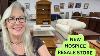 This New Hospice Resale Shop is HUGE  Thrift With Me [upl. by Vanzant906]