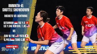 HSetiawan🇮🇩Chen TJie🇲🇾Tse YS🇭🇰 Vs GPolii🇮🇩Yuta W🇯🇵Soh Wooi Yik 🇲🇾  Shuttle Showdown [upl. by Enylhsa]