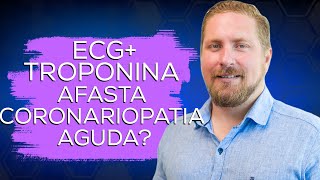 ECG e troponina normalpode afastar coronariopatia aguda [upl. by Eidassac]