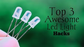 3 Best LED LIGHT Life Hacks [upl. by Rebmak]