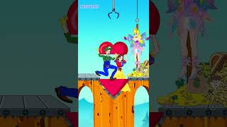 Test IQ Challenge Save Princess Peach  Who wins  The Love Trap 💔💚 shorts tiktok Story [upl. by Richer]