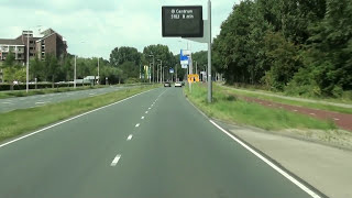 Cab ride bus RETlijn 709 HoogvlietSlinge 20140726 [upl. by Erdried]