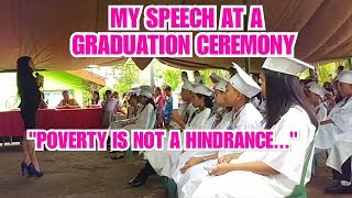 GRADUATION SPEECH ILONGGO WITH ENGLISH TRANSLATION [upl. by Ellie]