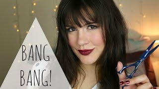 How to Cut Your Own Fringe Bangs Like a PRO  Hairstyle Tutorial [upl. by Kerrin]