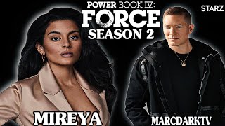 POWER BOOK IV FORCE SEASON 2 CARMELA ZUMBADO AS MIREYA GARCIA [upl. by Rabaj799]