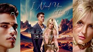 Britney Spears amp Alex  I Need You [upl. by Ekoorb]