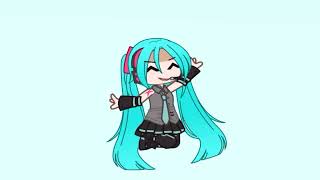 Hatsune miku sings quotPaint the town redquot by Doja Cat  Gacha Club  Jasmine Sweet Girl gacha [upl. by Neenaej46]