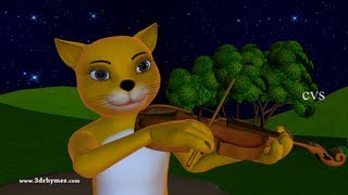 Hey Diddle Diddle  3D Animation English Nursery Rhymes for children with lyrics [upl. by Collyer]