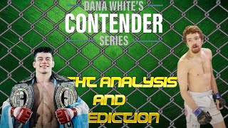 Contender Series Kevin Vallejos vs Cam Teague Fight Analysis amp Prediction Week 7 [upl. by Livi219]