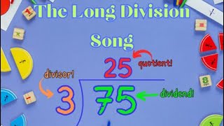 The Long Division Song  Long Division Steps  Long Division Song for Kids  Silly School Songs [upl. by Elocel]