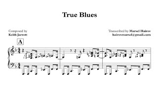 Keith Jarrett  True Blues [upl. by Miarhpe]