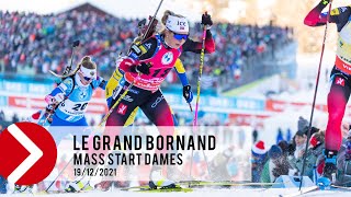 MASS START DAMES  LE GRAND BORNAND 2021 [upl. by Teferi]