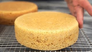 How to Get Flat Cake Layers [upl. by Maxey]