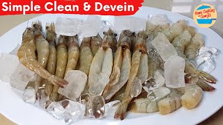 How to Clean amp Devein Prawns Shrimps for Different Dishes [upl. by Nigrom]