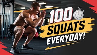 Squatting 100 Times a Day—What Happens to Your Body in 30 Days [upl. by Quick810]