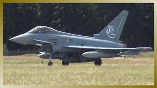 Eurofighter Typhoon  Tornado ECR Flugvorführung am TAG DER BUNDESWEHR [upl. by Aloz]