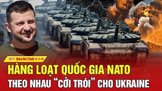 Nóng Hàng loạt quốc gia NATO theo nhau “cởi trói” cho Ukraine [upl. by Wolk442]