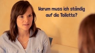 Warum muss ich ständig auf die Toilette  Tipps und Ratschläge von Hebamme Agnes Ostermayer [upl. by Berard]