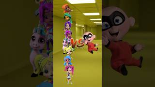 Rainbow Rangers VS Jack Jack The Incredibles shorts rainbowrangers theincredibles [upl. by Breskin]