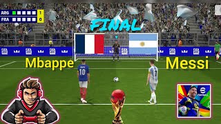 France vs Argentina match amp full penalty shootout  Mbappe vs👉 Messi  FRA vs ARG HIGHLIGHTS🔥 [upl. by Cordi315]