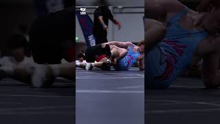 Cole Mirasola PINS Mocco to get Wisconsin going in Tulsa 😱 wrestling [upl. by Meijer764]