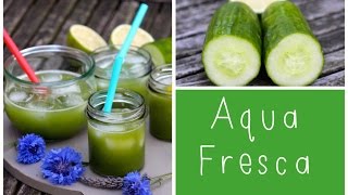 MyDayFriday  Homemade  Agua Fresca mit Gurken amp Limette [upl. by Wally455]