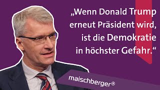 USWahl 2024 Wieder Trump gegen Biden Elmar Theveßen zum Rennen um das Weiße Haus  maischberger [upl. by Ramraj]