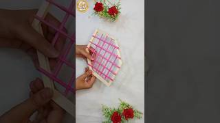 Part 2wall hanging craft ideas shorts youtubeshorts viralvideo diy craft craftandartmahi yt [upl. by Esiouqrut]