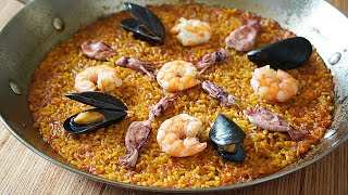 ARROZ CON MARISCO PAELLA DE MARISCO QUE SIEMPRE SALE [upl. by Luap]