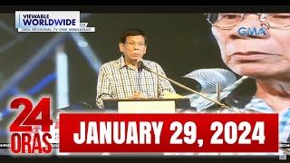 24 Oras Express January 29 2024 HD [upl. by Sherrie]