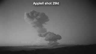 HD Scientific photography of atomic bomb testing part II time lapse [upl. by Etnud]