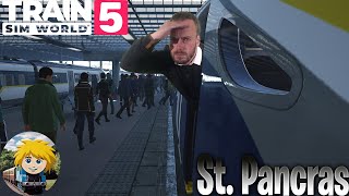 Ik bestuur de EUROSTAR naar St Pancras met HOGE SNELHEID  Train Sim World 5 [upl. by Mcclees]