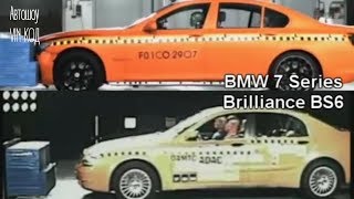 Китаец против немца КРАШ ТЕСТ bmw 7 amp brilliance bs6 crash test [upl. by Rats]