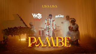 Lava Lava  Pambe Tu Official Lyric Video [upl. by Allana]